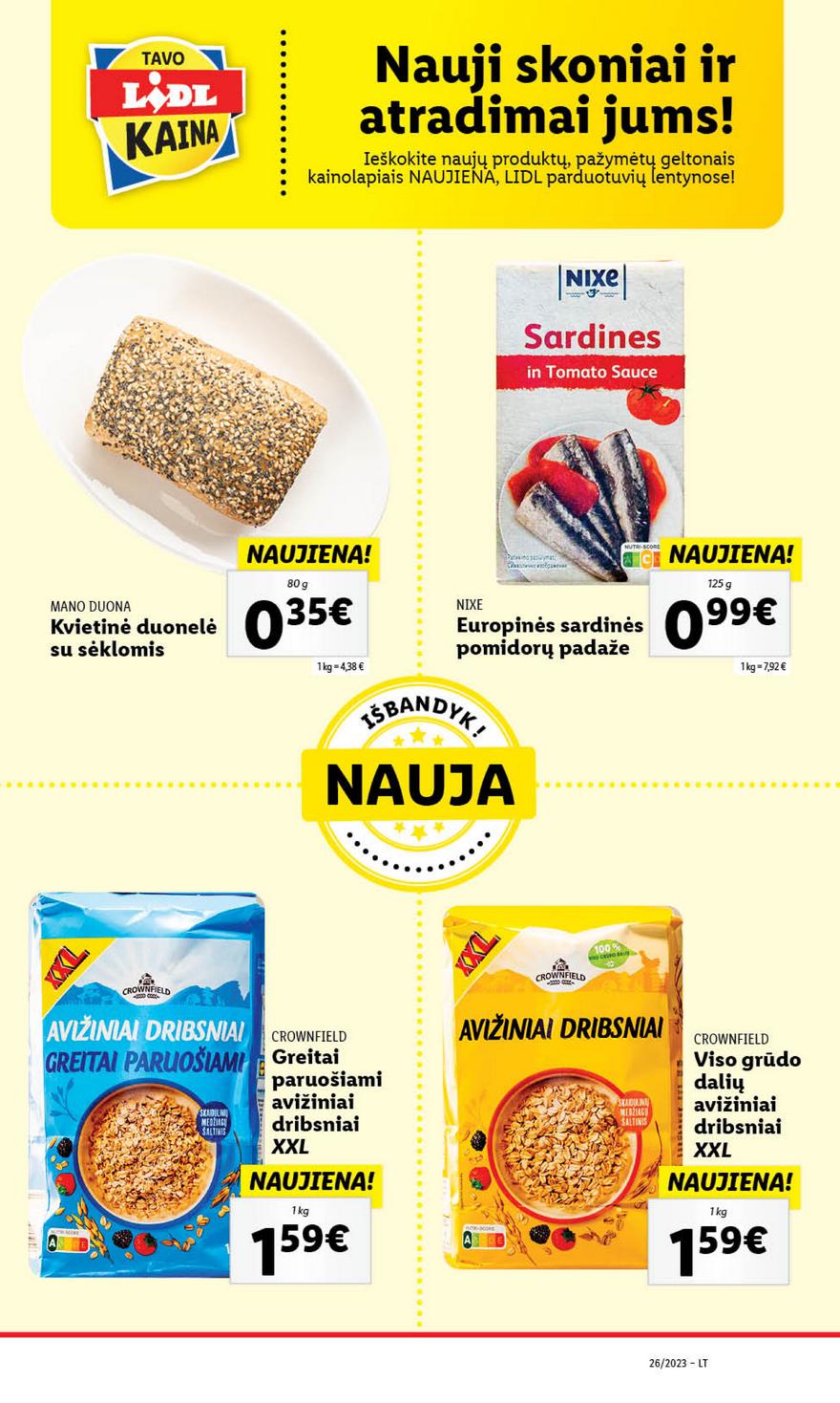 Lidl maisto prekių pasiūlymai akcijos nuo 
  2023-06-26 iki 
  2023-07-02 | Leidinukas.lt puslapis 46