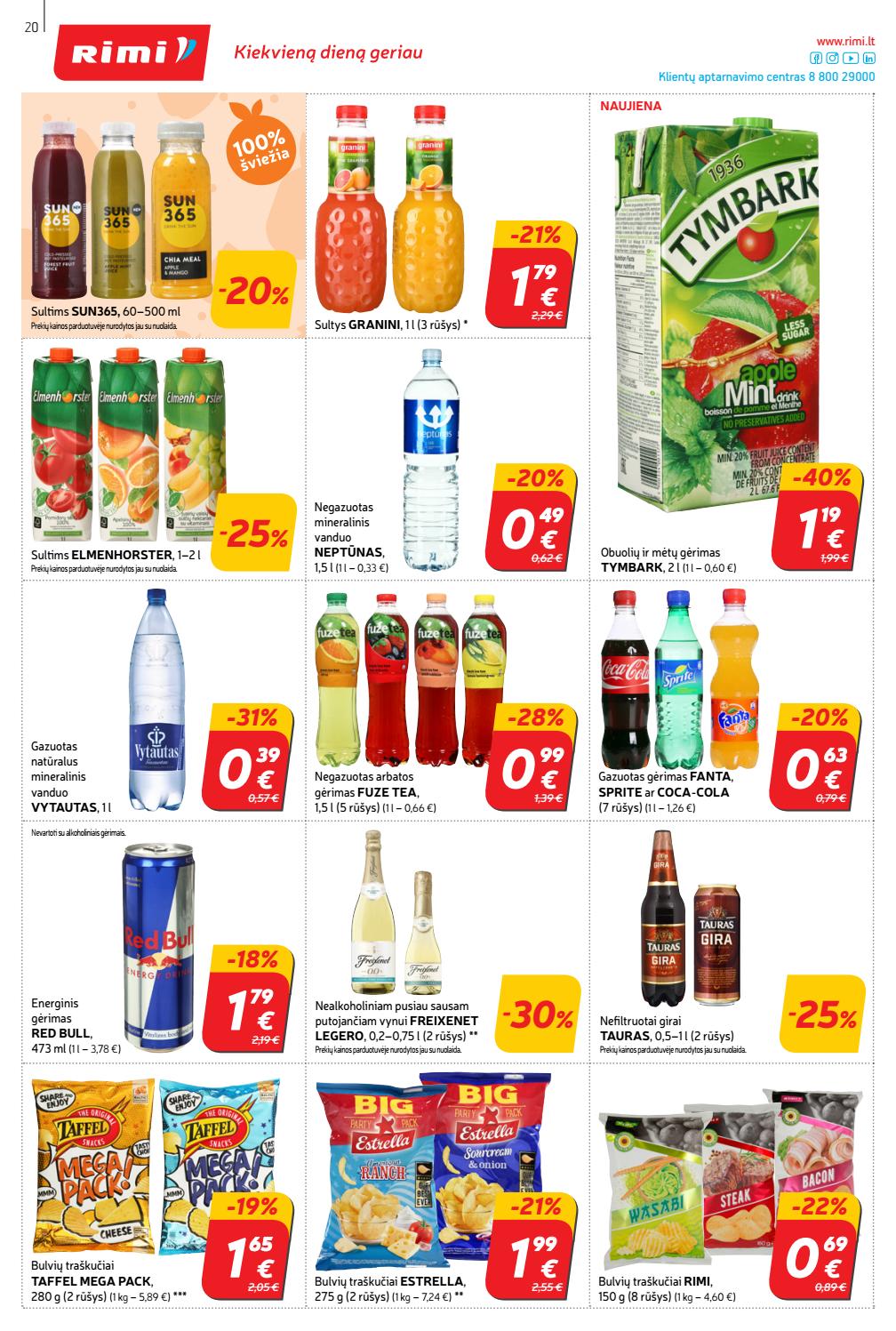 Rimi savaitinis leidinys akcijos nuo 
  2020-02-11 iki 
  2020-02-17 | Leidinukas.lt puslapis 20