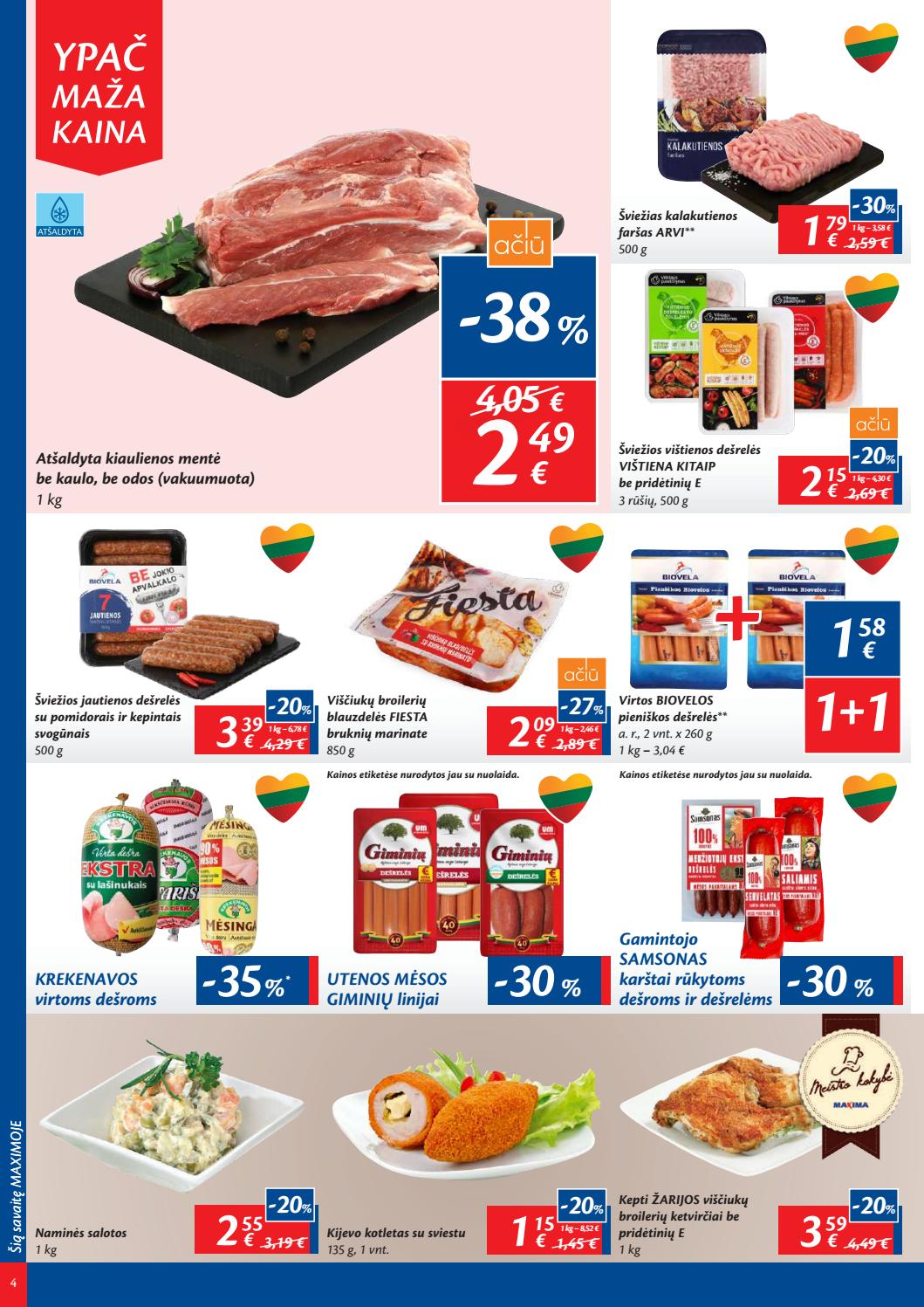 Maxima kaininis leidinys akcijos nuo 
  2019-06-25 iki 
  2019-07-01 | Leidinukas.lt puslapis 4
