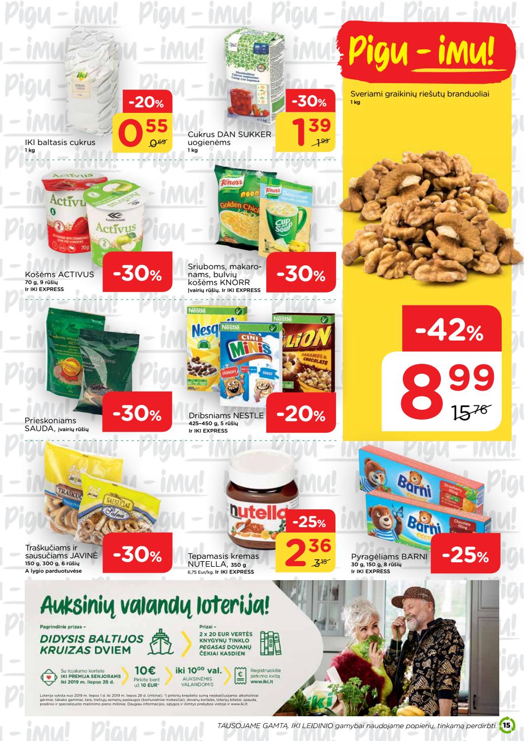 Iki savaitinis leidinys akcijos nuo 
  2019-07-15 iki 
  2019-07-21 | Leidinukas.lt puslapis 15