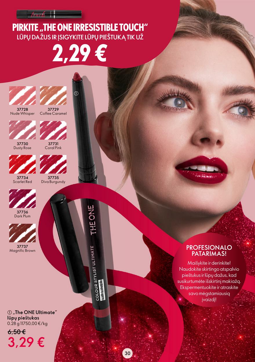 Oriflame katalogas akcijos nuo 
  2023-03-15 iki 
  2023-04-04 | Leidinukas.lt puslapis 30