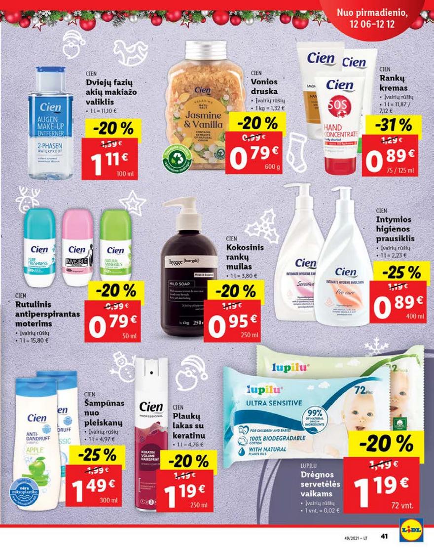Ldil maisto leidinys akcijos nuo 
  2021-12-06 iki 
  2021-12-12 | Leidinukas.lt puslapis 41