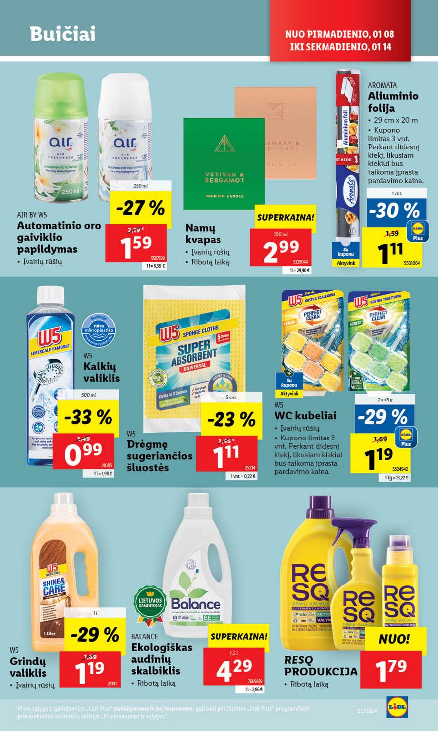 Lidl pasiūlymai akcijos nuo 
  2024-01-08 iki 
  2024-01-14 | Leidinukas.lt puslapis 34