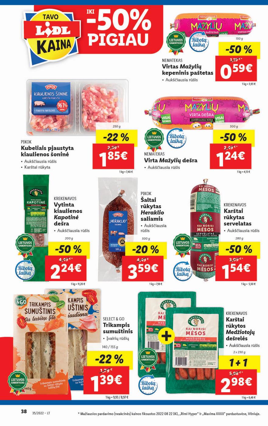 Ldil maisto leidinys akcijos nuo 
  2022-08-29 iki 
  2022-09-04 | Leidinukas.lt puslapis 38