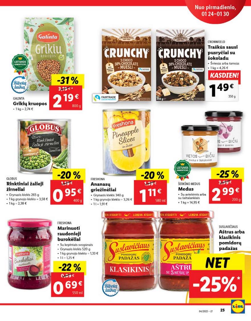 Lidl pasiūlymai akcijos nuo 
  2022-01-24 iki 
  2022-01-30 | Leidinukas.lt puslapis 25