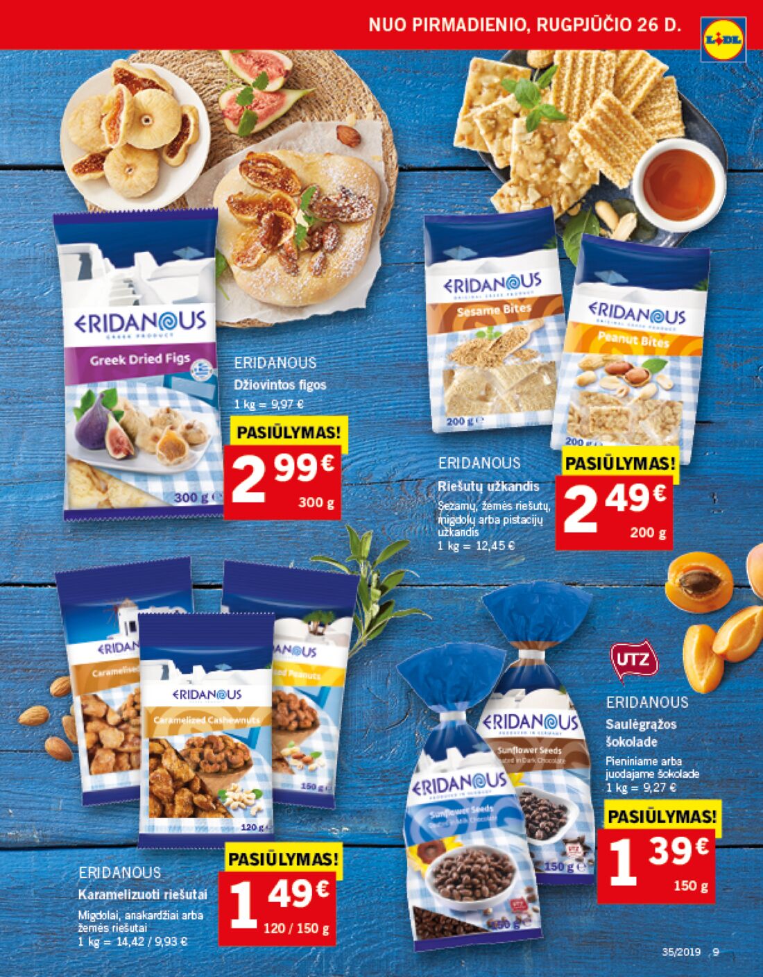 Lidl savaitinis leidinys akcijos nuo 
  2019-08-26 iki 
  2019-09-01 | Leidinukas.lt puslapis 9