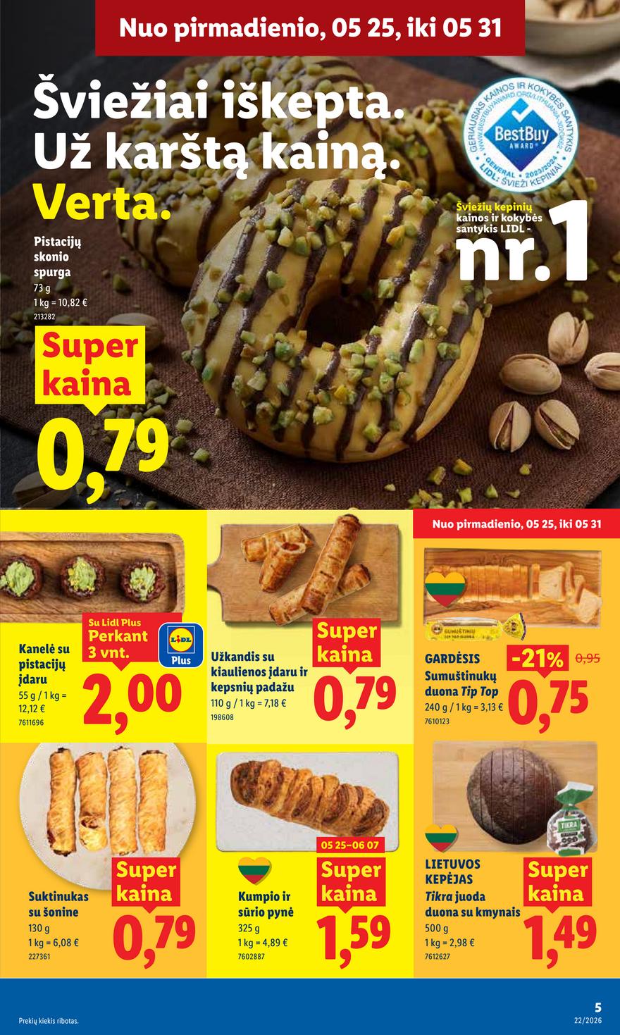 Lidl leidinys naujas akcijos nuo 
  2026-05-25 iki 
  2026-05-31 | Leidinukas.lt puslapis 5