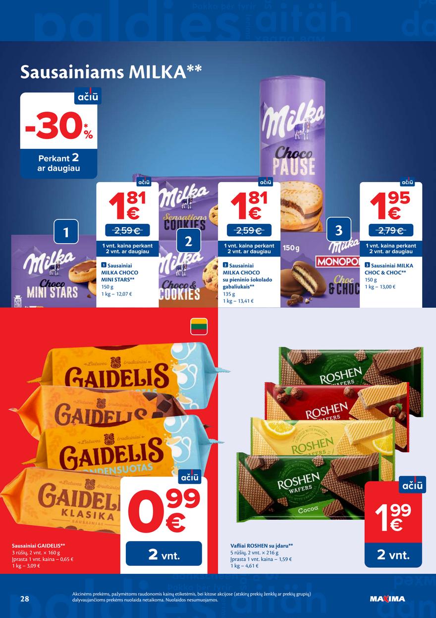 Maxima leidinys akcijos nuo 
  2026-06-23 iki 
  2026-06-29 | Leidinukas.lt puslapis 28