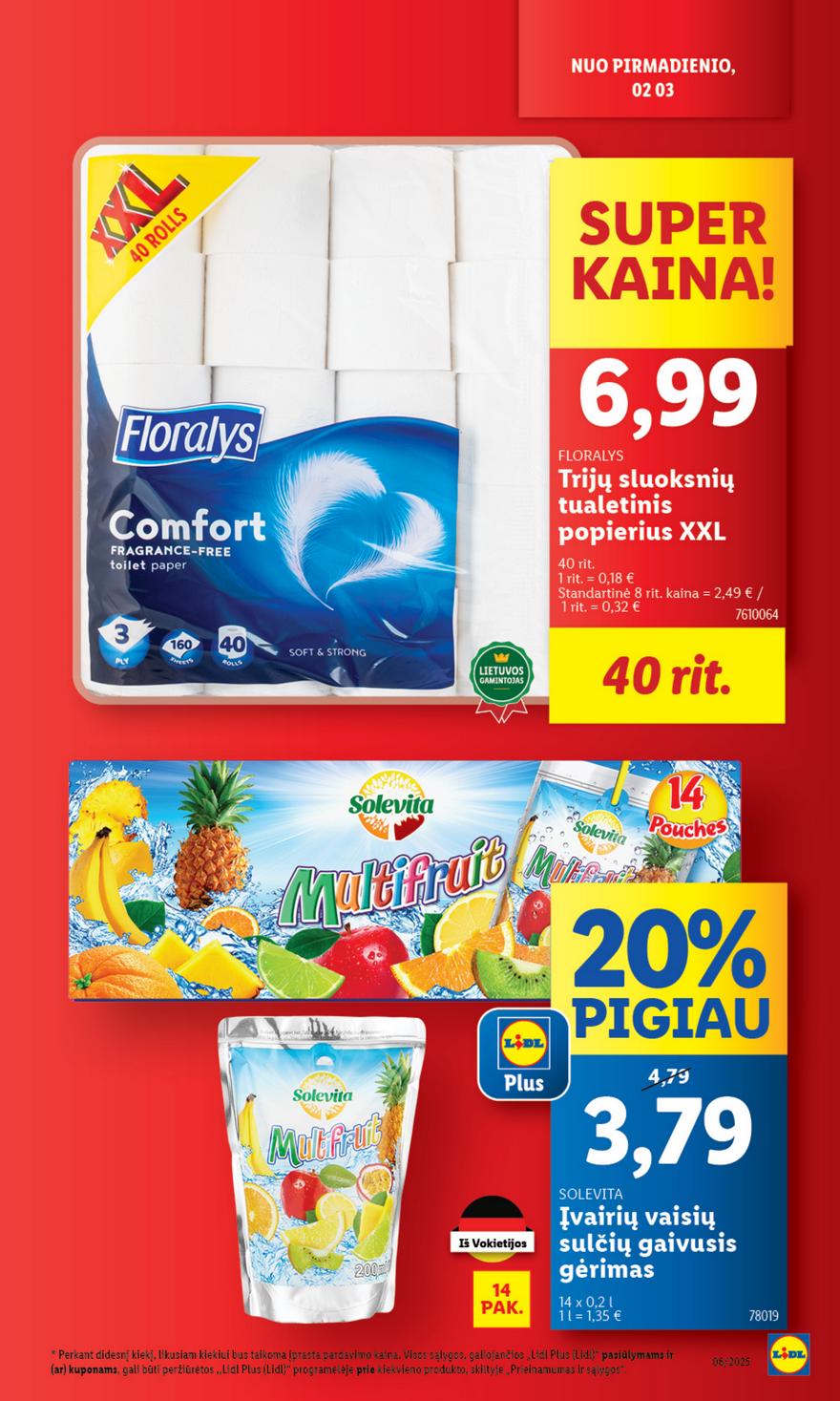 Lidl leidinys naujas akcijos nuo 
  2025-02-03 iki 
  2025-02-09 | Leidinukas.lt puslapis 9