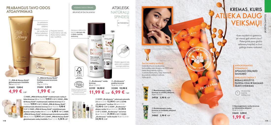 Oriflame katalogas akcijos nuo 
  2019-11-01 iki 
  2019-11-30 | Leidinukas.lt puslapis 60