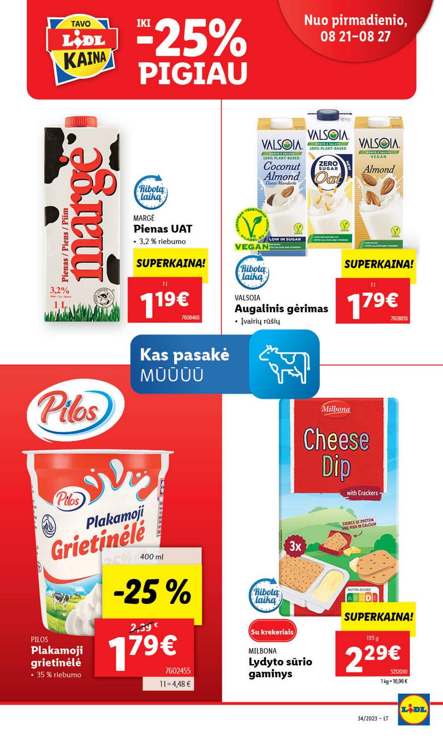 Lidl pasiūlymai akcijos nuo 
  2023-08-21 iki 
  2023-08-27 | Leidinukas.lt puslapis 29