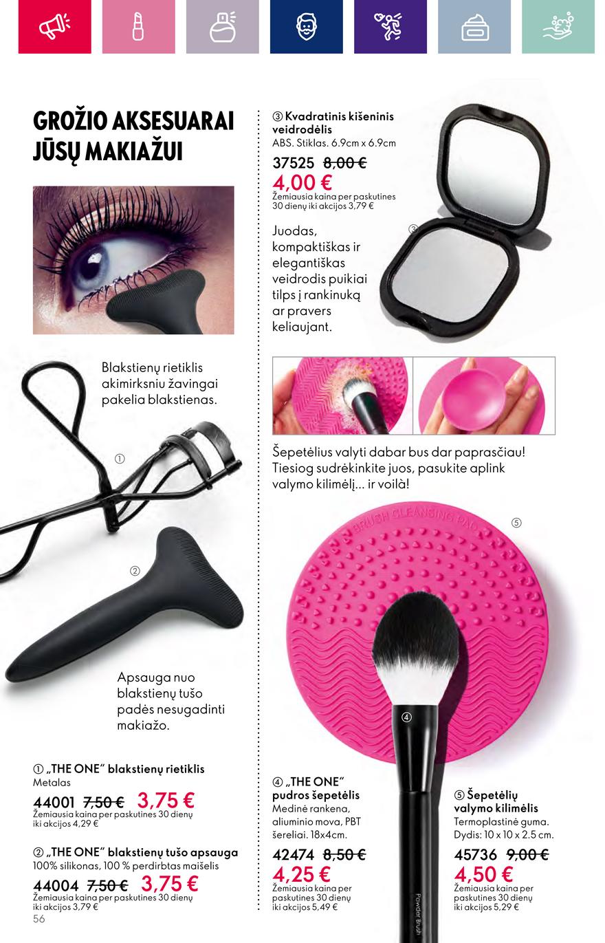 Oriflame katalogas akcijos nuo 
  2023-10-04 iki 
  2023-11-01 | Leidinukas.lt puslapis 56