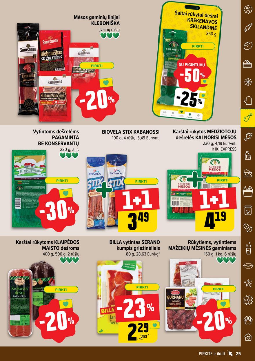Iki leidinys 24 akcijos nuo 
  2025-06-09 iki 
  2025-06-15 | Leidinukas.lt puslapis 25