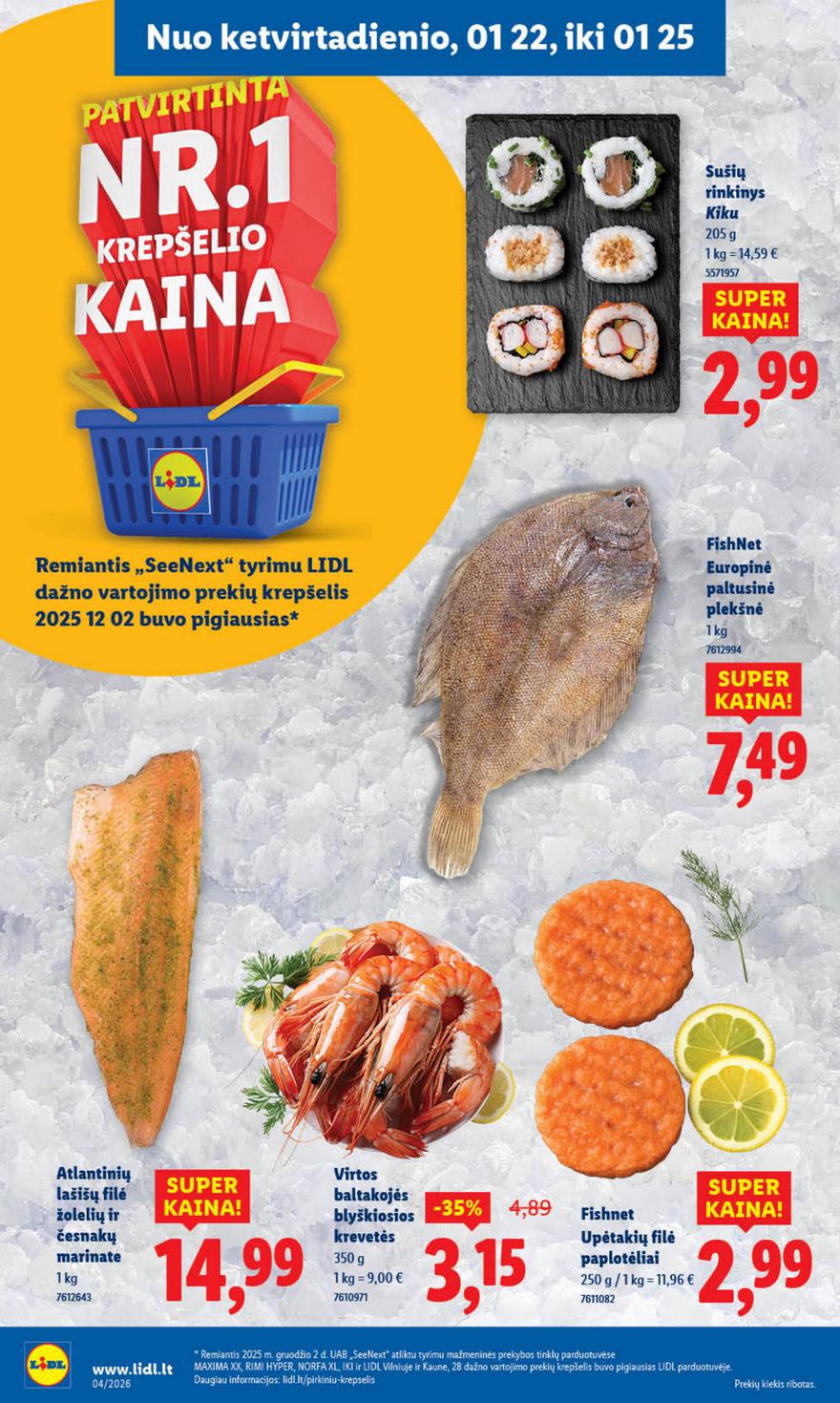 Lidl naujas leidinys akcijos nuo 
  2026-01-19 iki 
  2026-01-25 | Leidinukas.lt puslapis 42