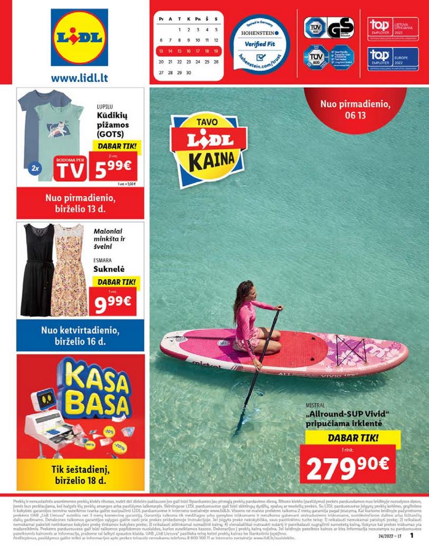 Ldil ne maisto leidinys akcijos nuo 
  2022-06-13 iki 
  2022-06-19 | Leidinukas.lt puslapis 1
