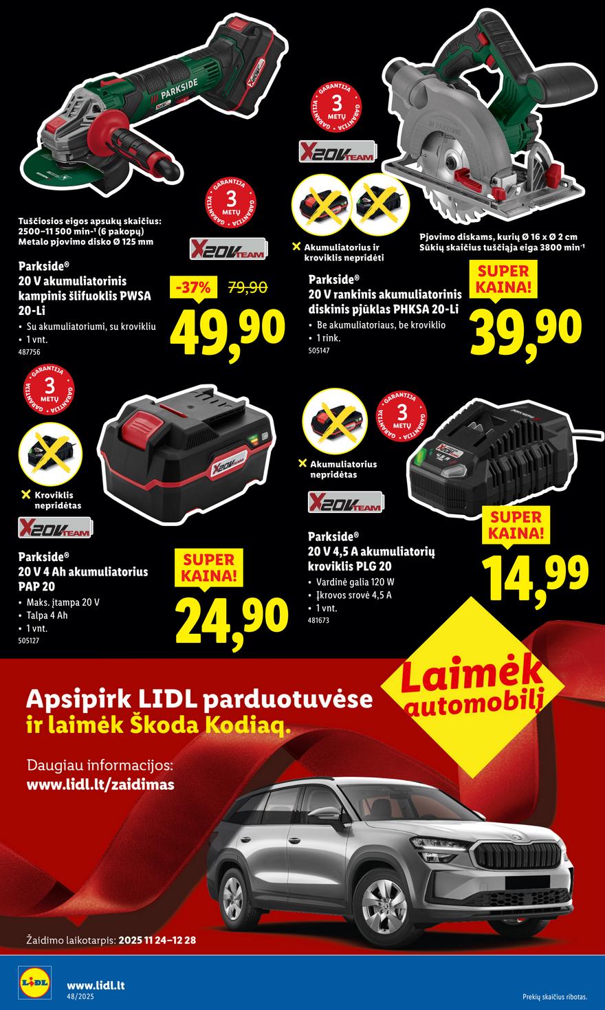 Lidl leidinys akcijos nuo 
  2025-11-24 iki 
  2025-11-30 | Leidinukas.lt puslapis 4