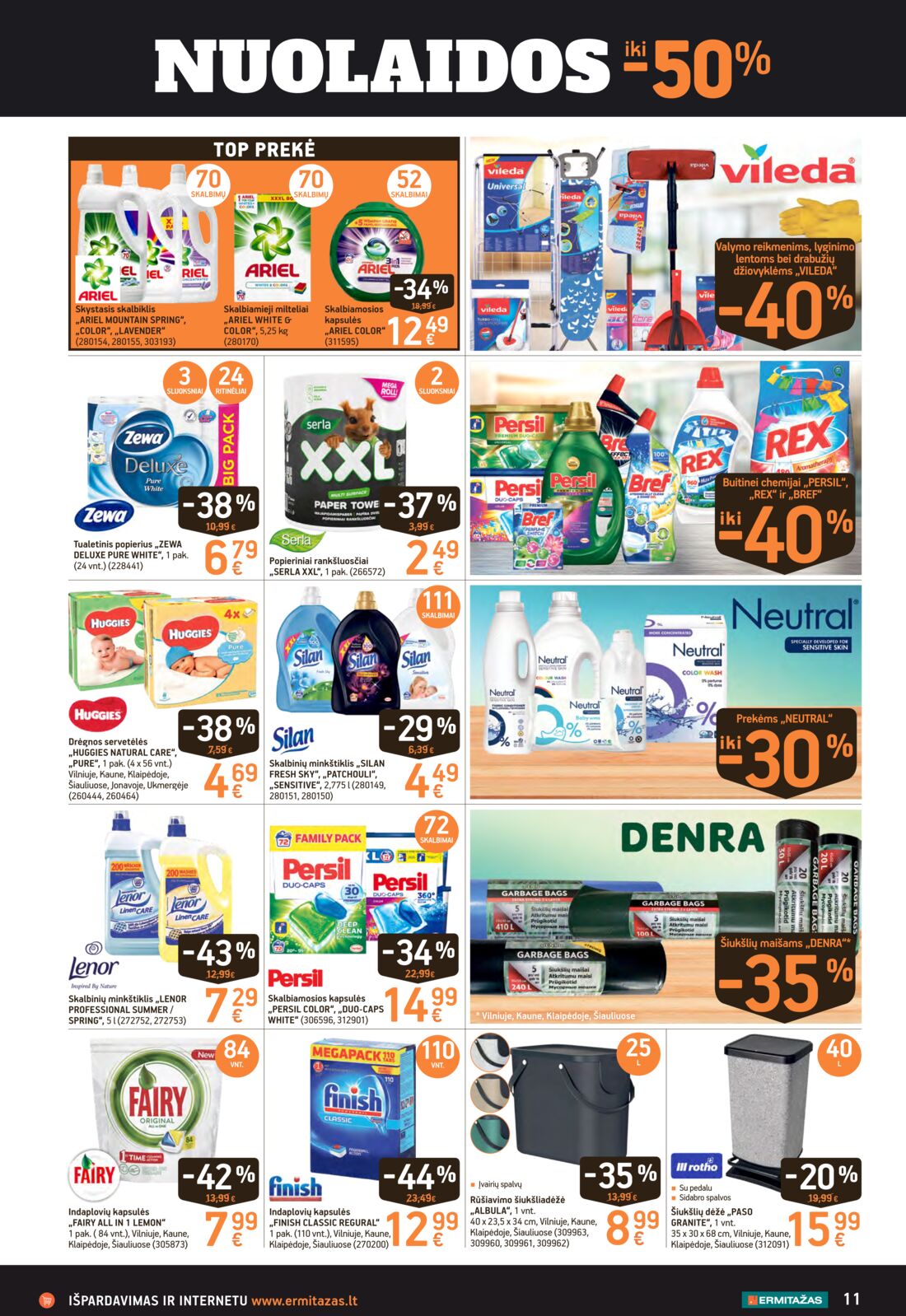 Ermitažas leidinys akcijos nuo 
  2019-12-27 iki 
  2020-01-20 | Leidinukas.lt puslapis 11