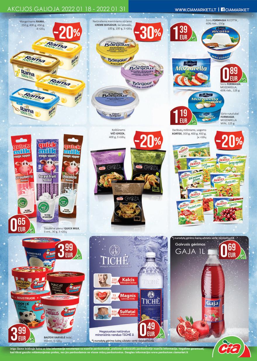 Čia market leidinys akcijos nuo 
  2022-01-18 iki 
  2022-01-31 | Leidinukas.lt puslapis 3