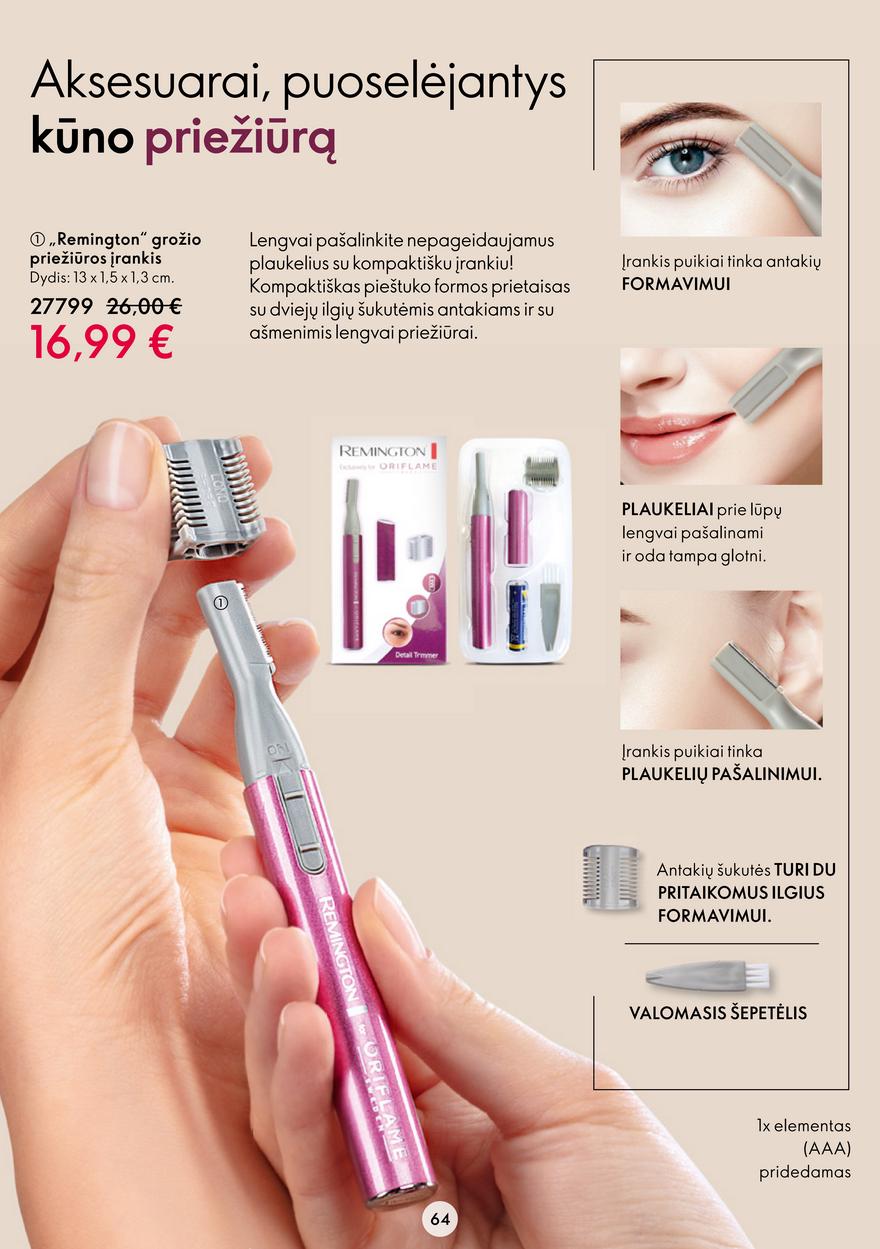 Oriflame katalogas akcijos nuo 
  2023-02-01 iki 
  2023-02-21 | Leidinukas.lt puslapis 64