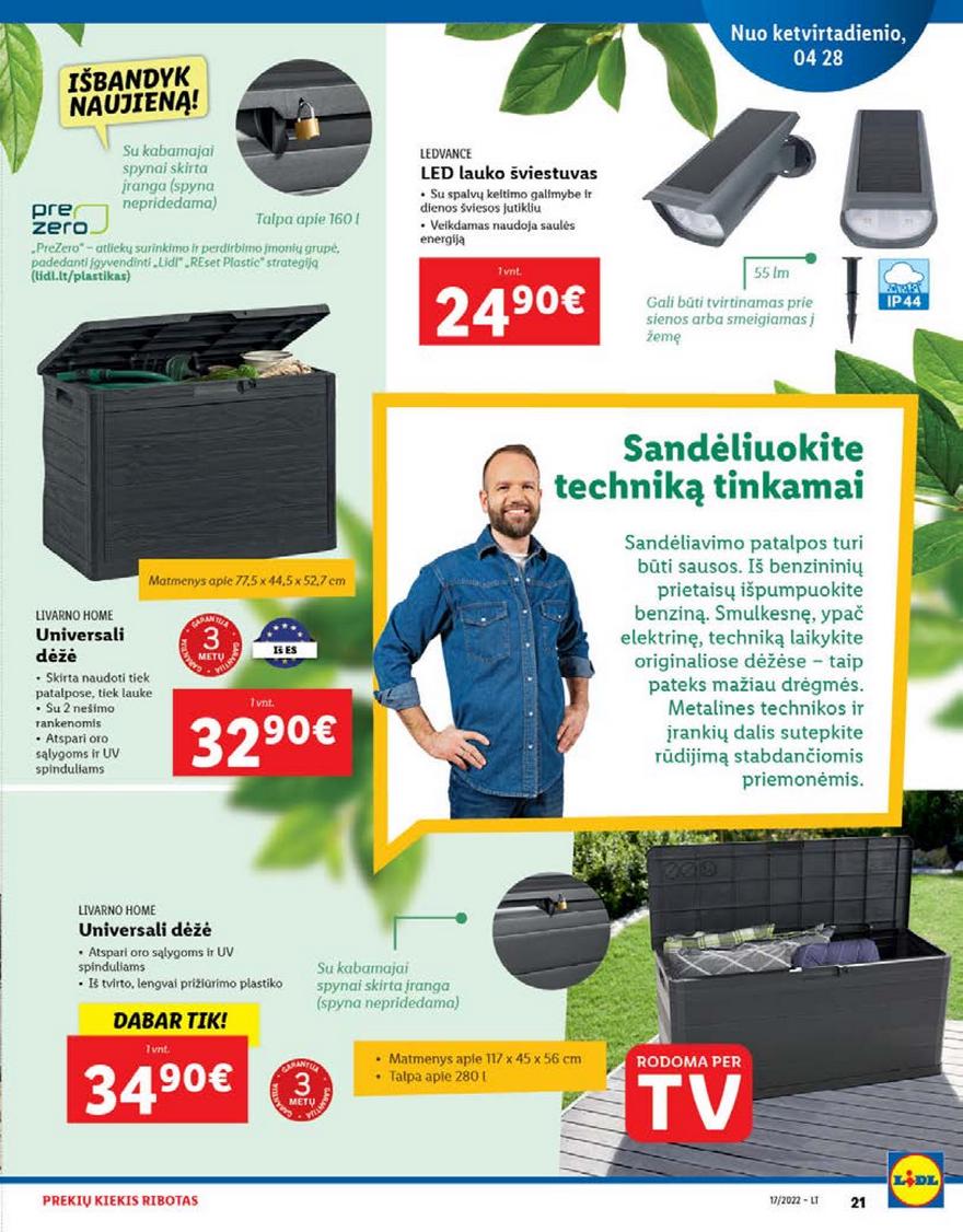 Ldil ne maisto prekių pasiūlymai akcijos nuo 
  2022-04-25 iki 
  2022-05-01 | Leidinukas.lt puslapis 21