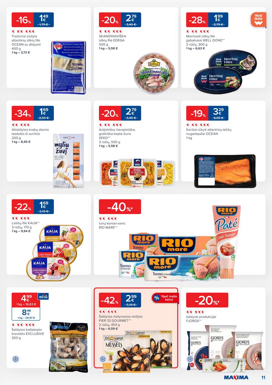 Maxima kaininis leidinys akcijos nuo 
  2023-08-01 iki 
  2023-08-07 | Leidinukas.lt puslapis 11