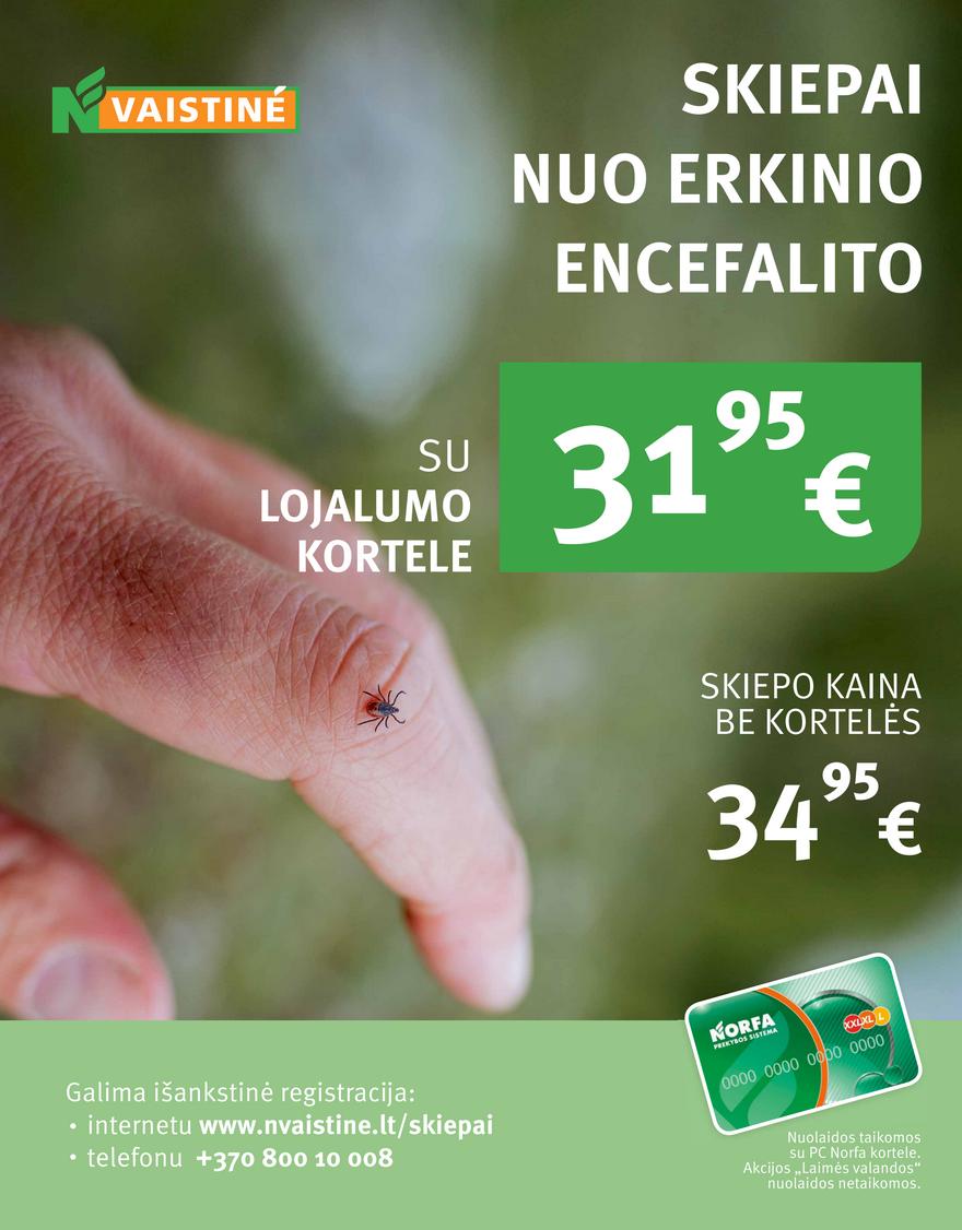 Norfos vaistinės leidinys akcijos nuo 
  2025-03-01 iki 
  2025-03-31 | Leidinukas.lt puslapis 32