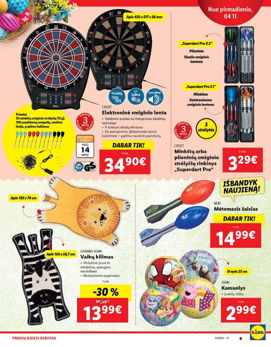Ldil ne maisto prekių pasiūlymai akcijos nuo 
  2022-04-11 iki 
  2022-04-17 | Leidinukas.lt puslapis 9