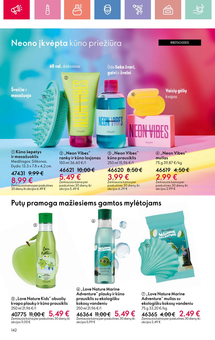 Oriflame katalogas akcijos nuo 
  2025-06-22 iki 
  2025-07-12 | Leidinukas.lt puslapis 142