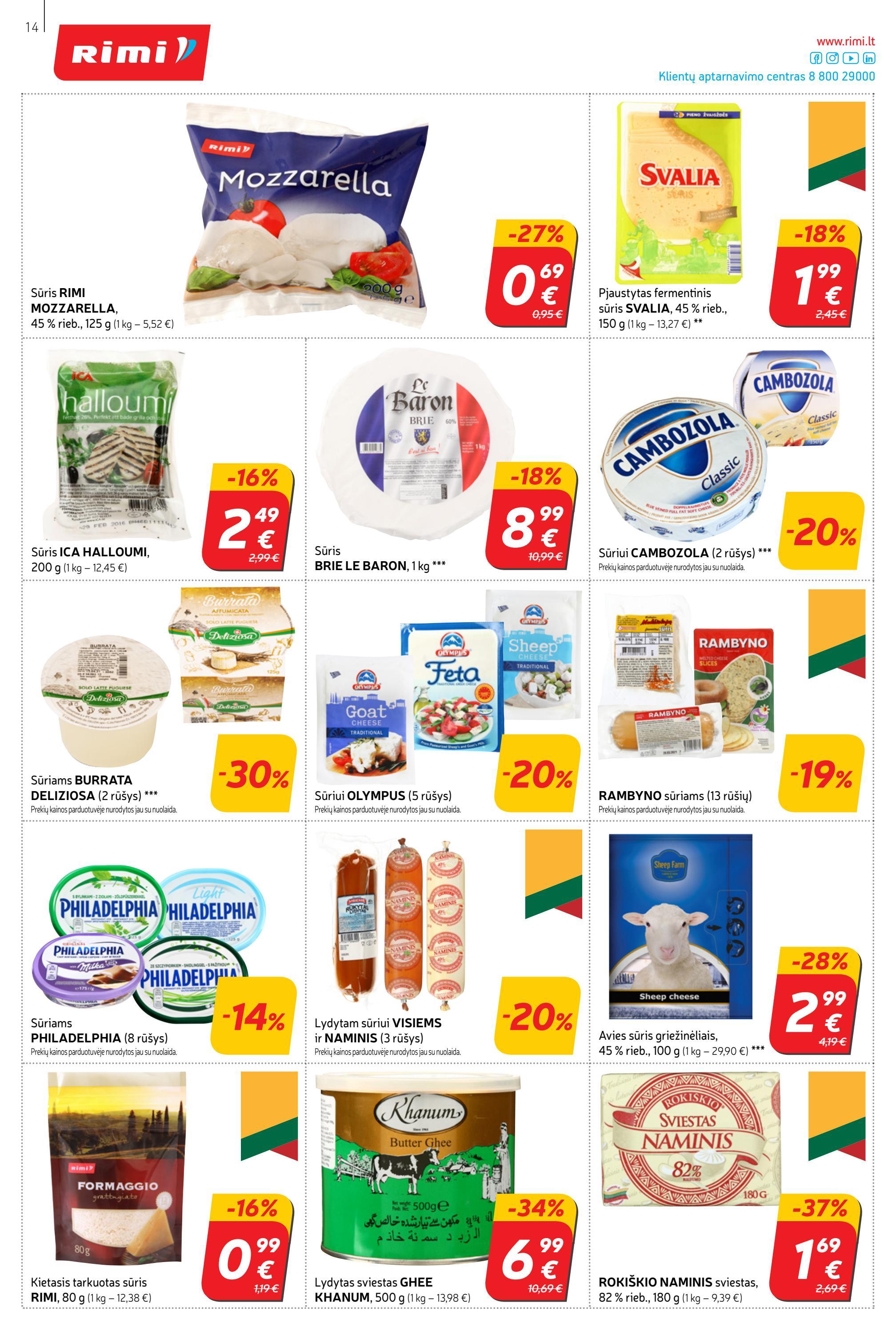 Rimi savaitinis leidinys akcijos nuo 
  2022-08-02 iki 
  2022-08-08 | Leidinukas.lt puslapis 14