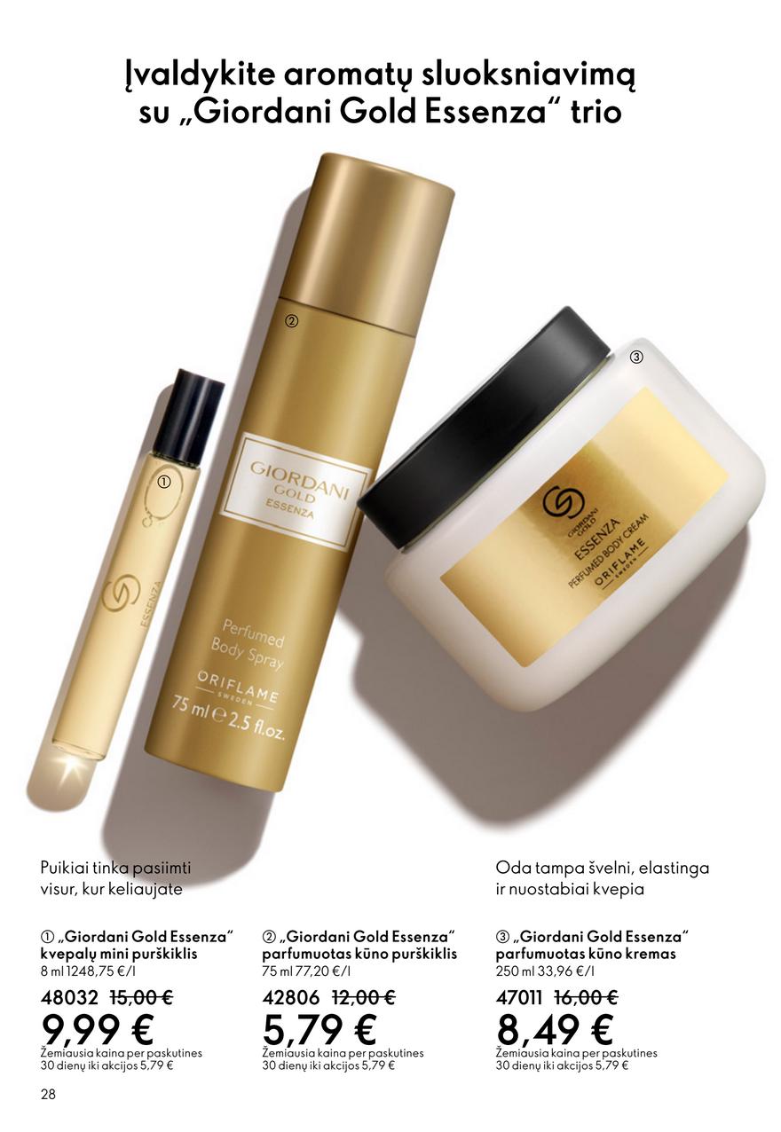 Oriflame katalogas akcijos nuo 
  2026-06-03 iki 
  2026-06-23 | Leidinukas.lt puslapis 28