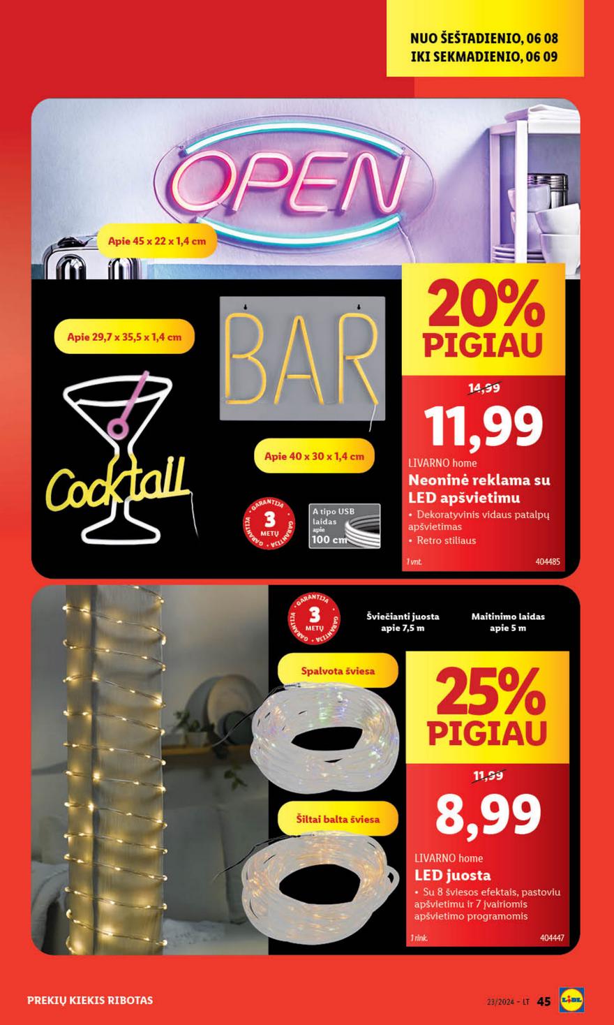 Lidl leidinys akcijos nuo 
  2024-06-03 iki 
  2024-06-09 | Leidinukas.lt puslapis 45