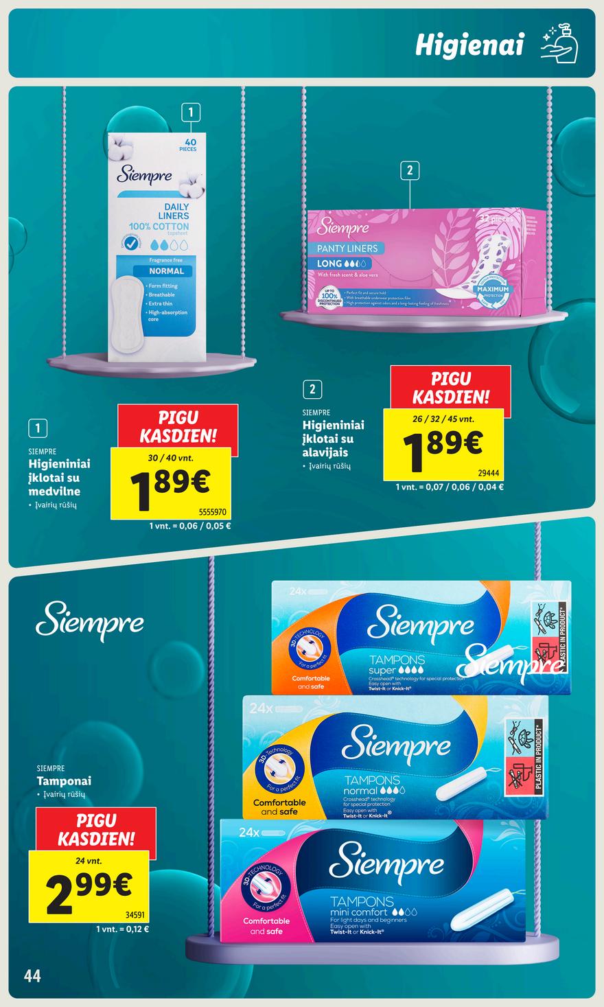 Lidl festivalis leidinys akcijos nuo 
  2024-09-30 iki 
  2024-10-13 | Leidinukas.lt puslapis 44