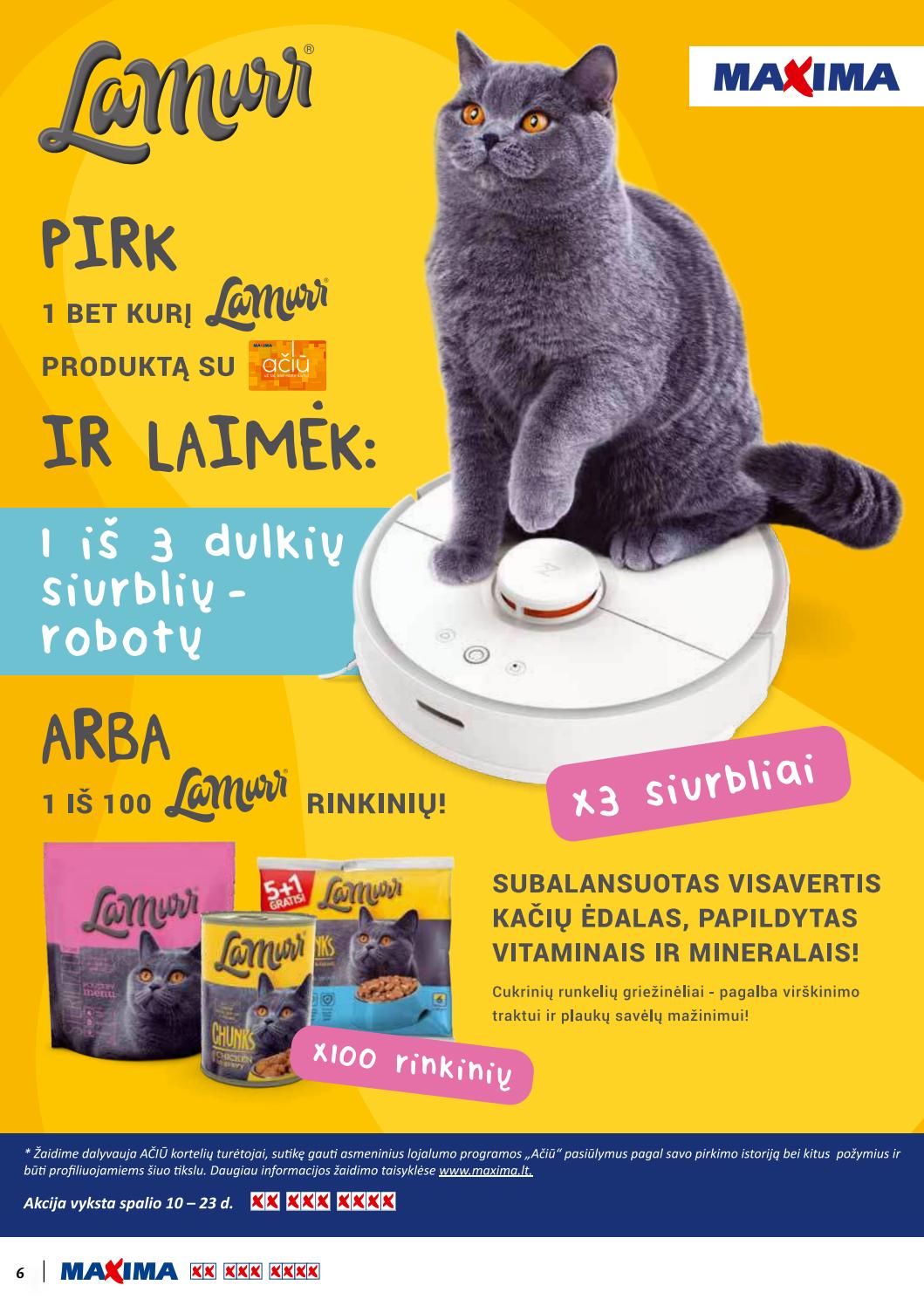 Maxima kaininis leidinys akcijos nuo 
  2019-10-10 iki 
  2019-10-23 | Leidinukas.lt puslapis 6