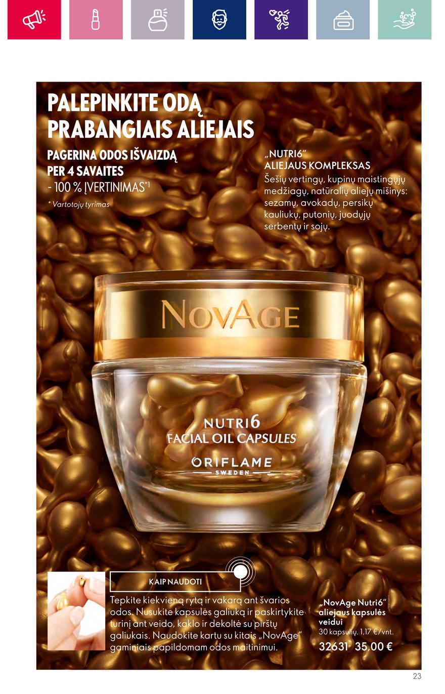 Oriflame katalogas akcijos nuo 
  2023-09-13 iki 
  2023-10-03 | Leidinukas.lt puslapis 23