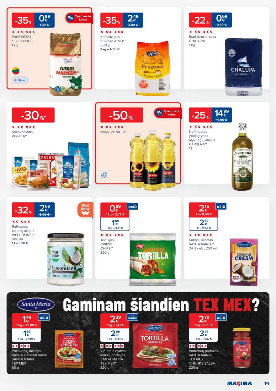 Maxima kaininis leidinys akcijos nuo 
  2023-10-03 iki 
  2023-10-09 | Leidinukas.lt puslapis 19