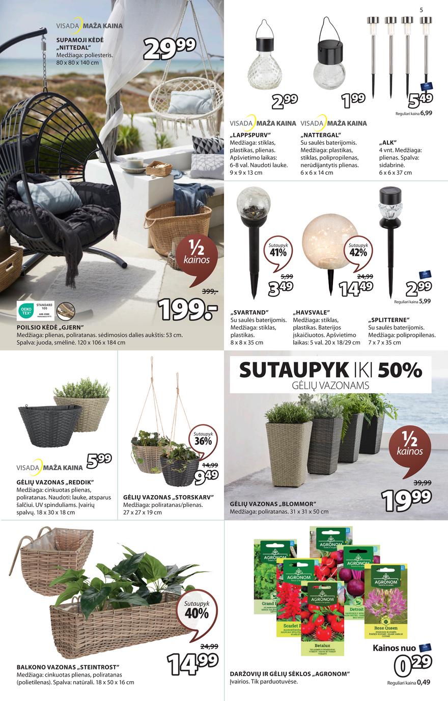 Jysk akcijų leidinys akcijos nuo 
  2024-03-05 iki 
  2024-03-18 | Leidinukas.lt puslapis 6