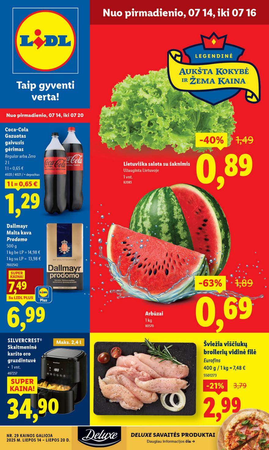 Lidl leidinys naujas akcijos nuo 
  2025-07-14 iki 
  2025-07-20 | Leidinukas.lt puslapis 1