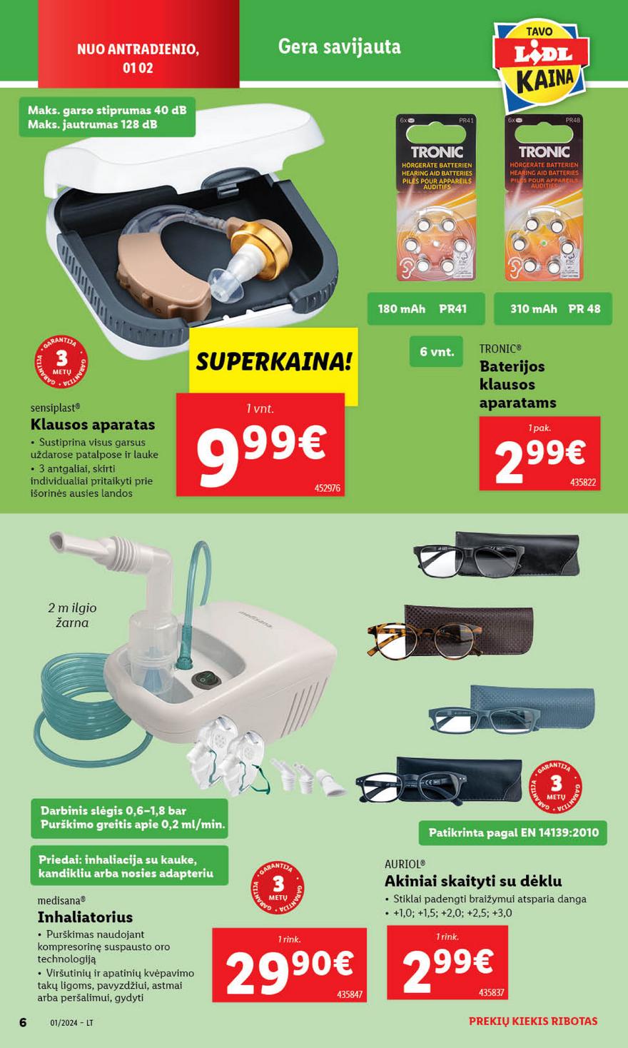 Ldil ne maisto leidinys akcijos nuo 
  2024-01-01 iki 
  2024-01-07 | Leidinukas.lt puslapis 6