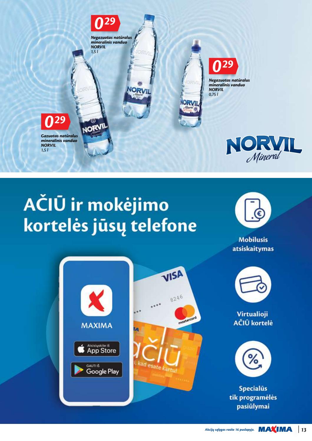 Maxima kaininis leidinys akcijos nuo 
  2020-01-28 iki 
  2020-02-03 | Leidinukas.lt puslapis 13