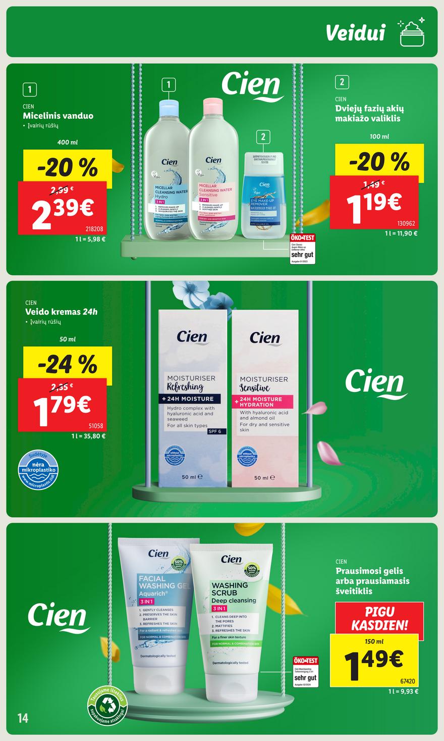 Lidl festivalis leidinys akcijos nuo 
  2024-09-30 iki 
  2024-10-13 | Leidinukas.lt puslapis 14