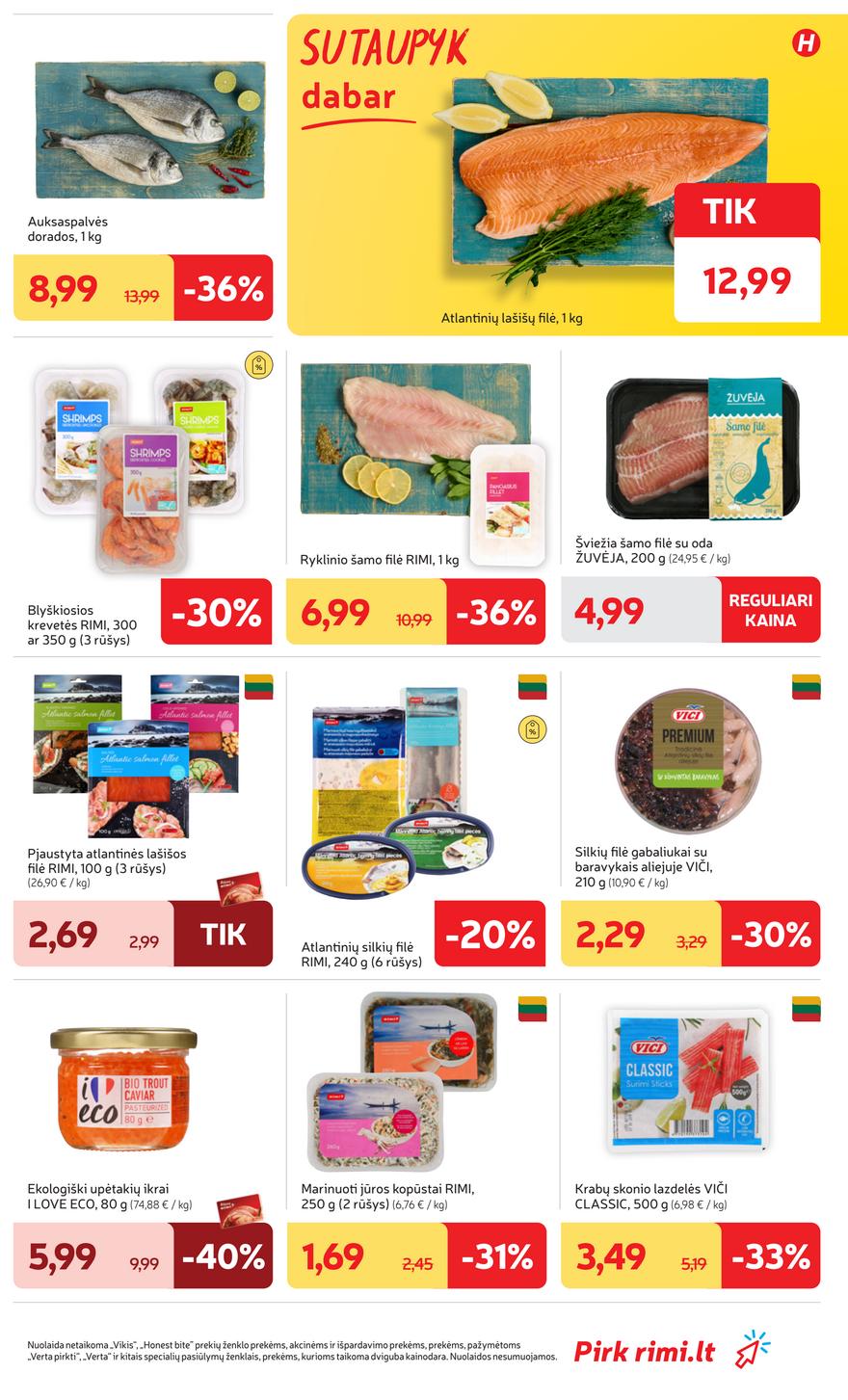 Rimi savaitinis leidinys 30 akcijos nuo
2025-07-22 iki
2025-07-28 | Leidinukas.lt puslapis 5