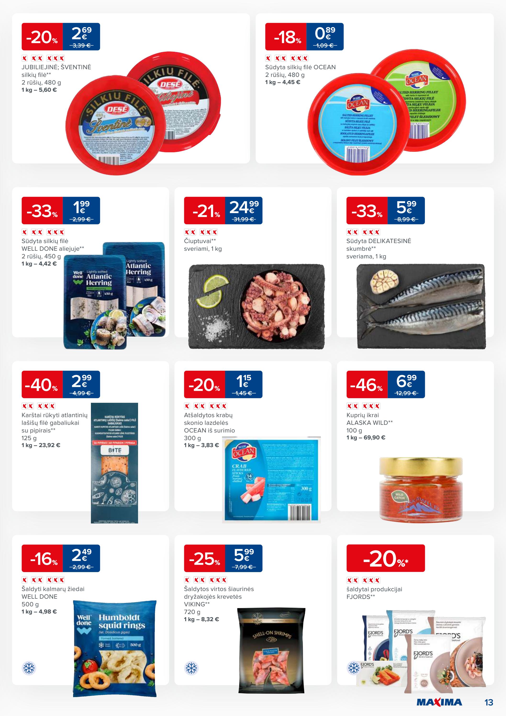 Maxima kaininis leidinys akcijos nuo 
  2023-03-28 iki 
  2023-04-03 | Leidinukas.lt puslapis 13