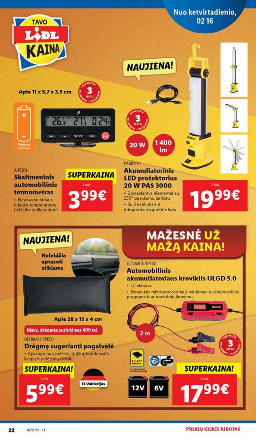 Ldil ne maisto leidinys akcijos nuo 
  2023-02-13 iki 
  2023-02-19 | Leidinukas.lt puslapis 22
