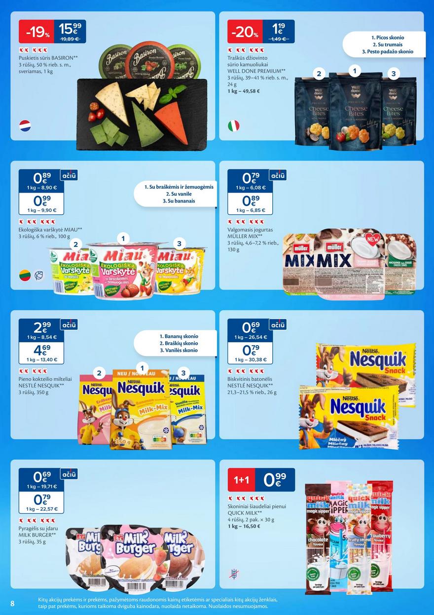 Maxima leidinys akcijos nuo 
  2025-08-26 iki 
  2025-09-29 | Leidinukas.lt puslapis 8
