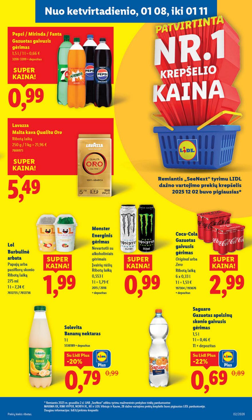 Lidl leidinys akcijos nuo 
  2026-01-05 iki 
  2026-01-11 | Leidinukas.lt puslapis 33
