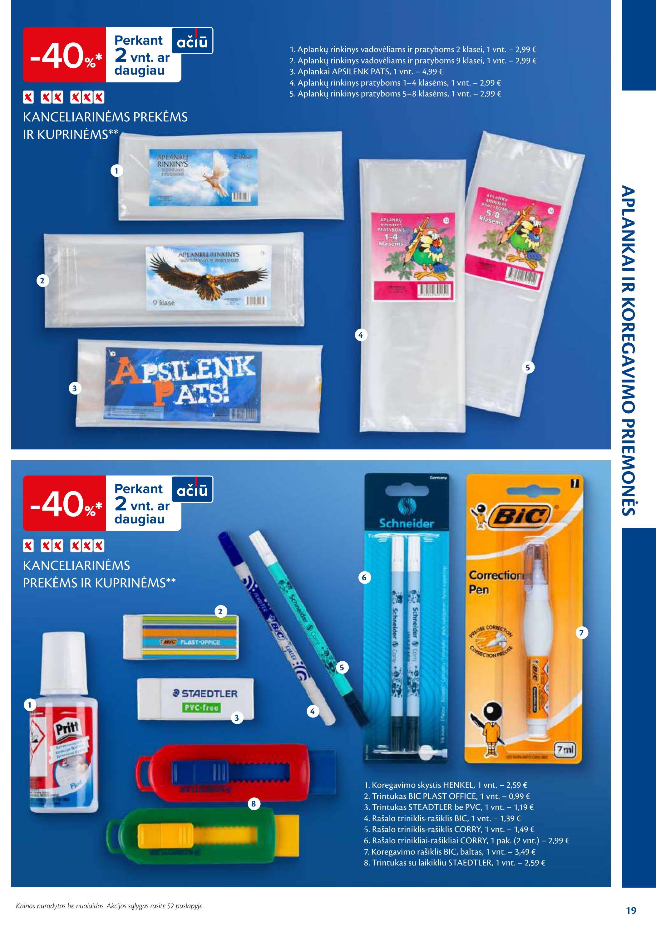 Maxima leidinys akcijos nuo 
  2023-07-27 iki 
  2023-09-06 | Leidinukas.lt puslapis 19