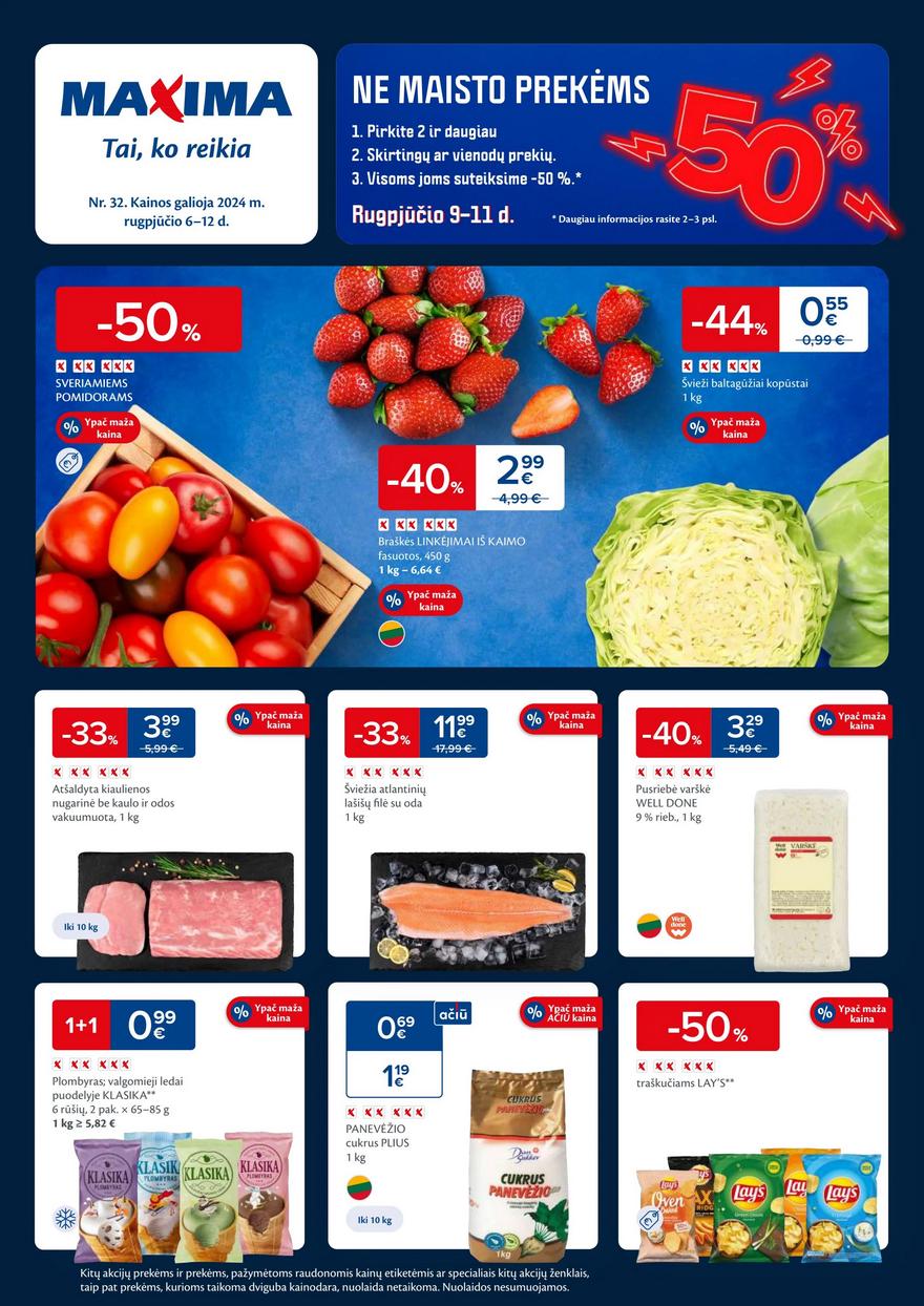 Maxima leidinys akcijos nuo 
  2024-08-06 iki 
  2024-08-12 | Leidinukas.lt puslapis 1