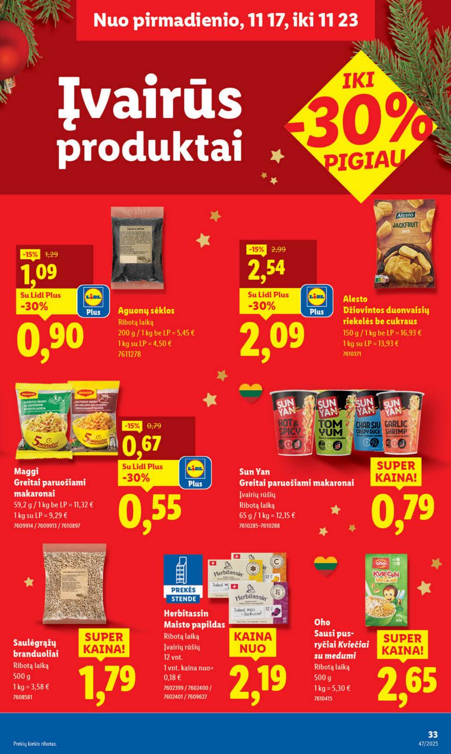 Lidl leidinys akcijos nuo 
  2025-11-17 iki 
  2025-11-23 | Leidinukas.lt puslapis 33