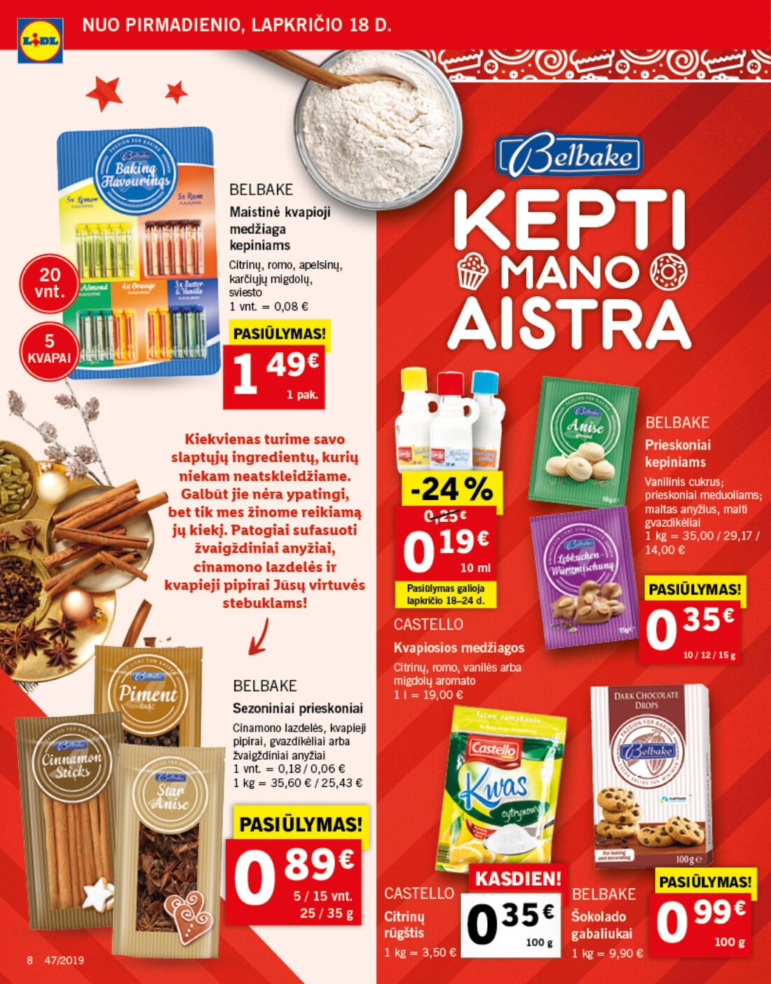 Lidl savaitinis leidinys akcijos nuo 
  2019-11-18 iki 
  2019-11-24 | Leidinukas.lt puslapis 8