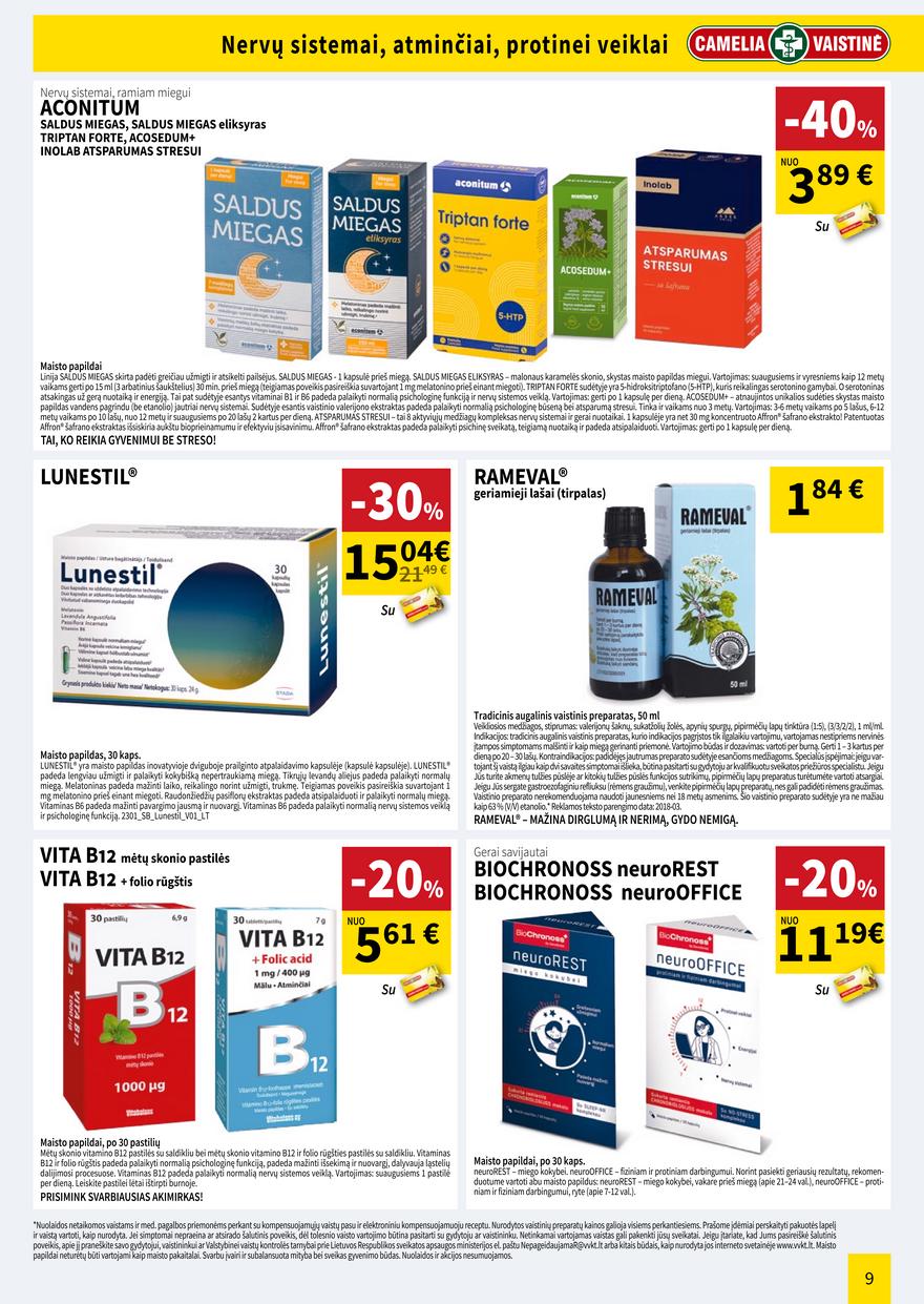 Camelia kovo leidinys akcijos nuo 
  2023-03-01 iki 
  2023-03-31 | Leidinukas.lt puslapis 9